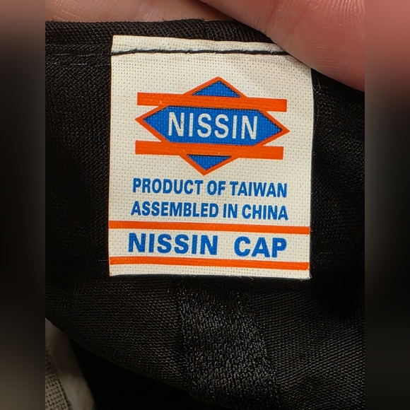 Vintage CAT SCALE Logo Snapback Trucker Truck Hat Black Nissin w/Rope O/S - Picture 10 of 14